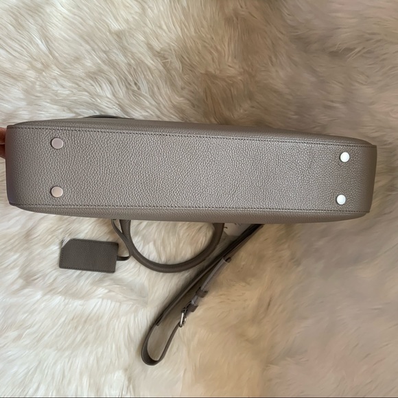 New! SANDRO Paris Pebbled Laptop Briefcase Bag - Picture 10 of 14